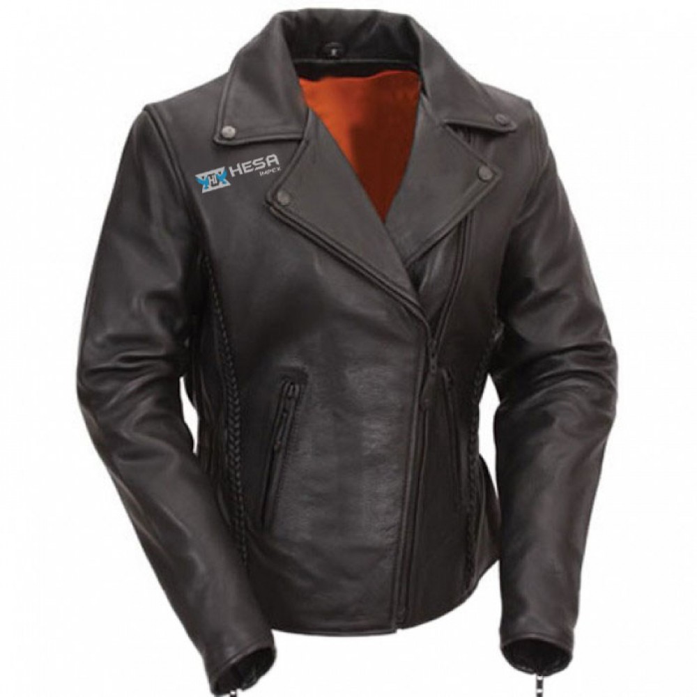 USA Motorbike Women Jacket