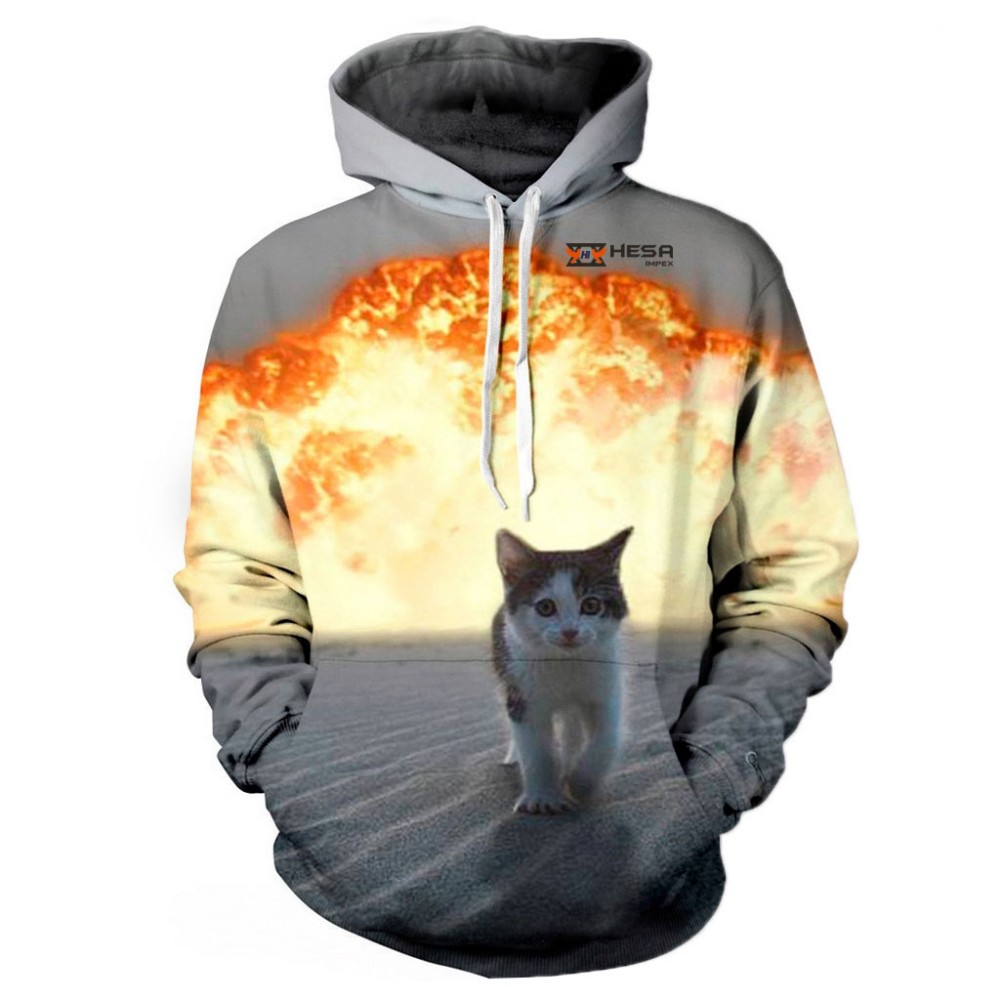 Sublimation Fleece Hoodie