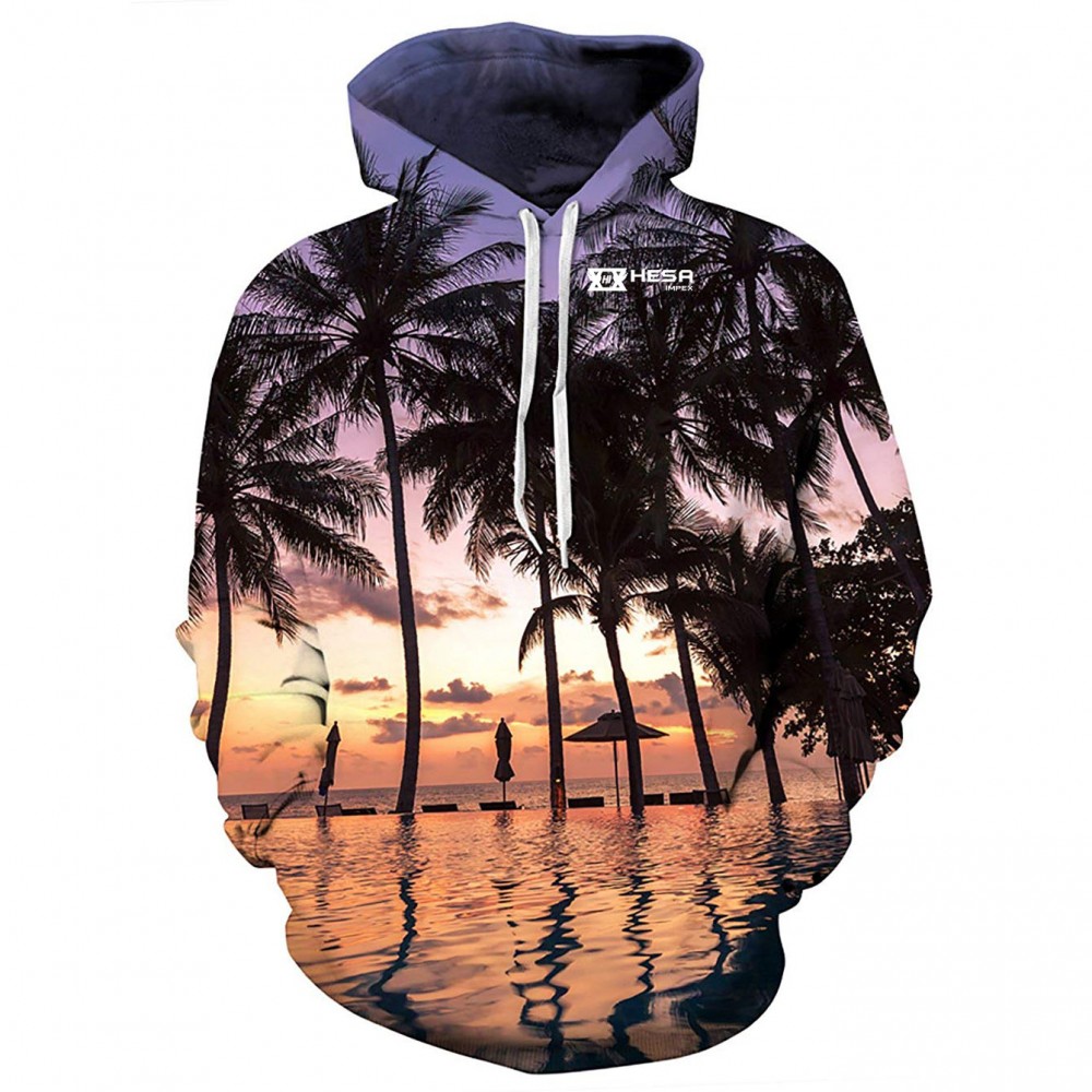 Sublimation Fleece Hoodie